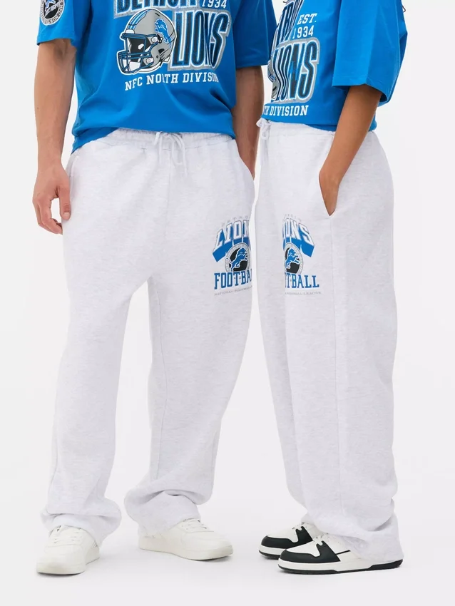 NFL Detroit Lions joggebukser med snøring