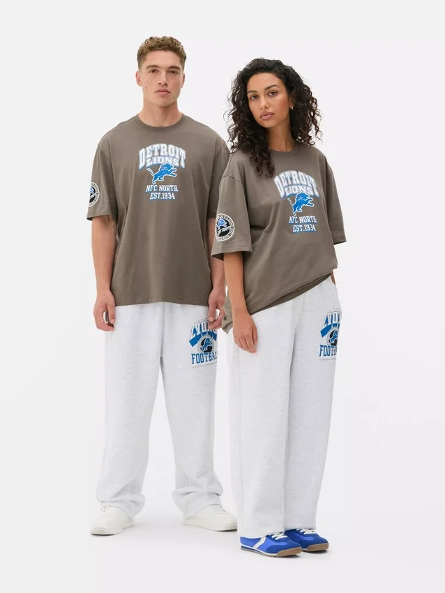 NFL Detroit Lions-logo-T-skjorte