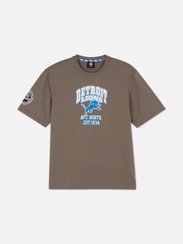 NFL Detroit Lions-logo-T-skjorte