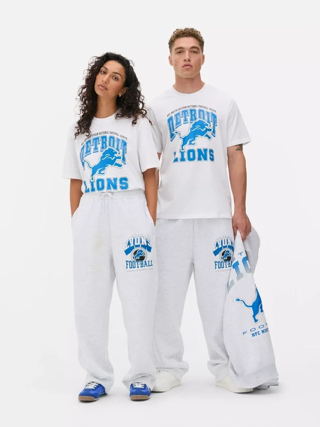 NFL Detroit Lions-skjorte med trykk