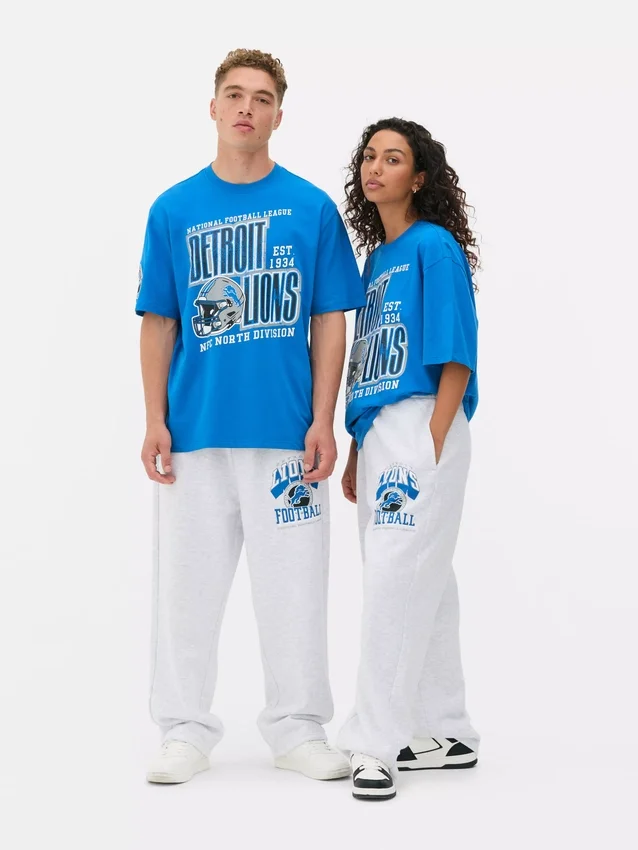 NFL Detroit Lions-skjorte med trykk