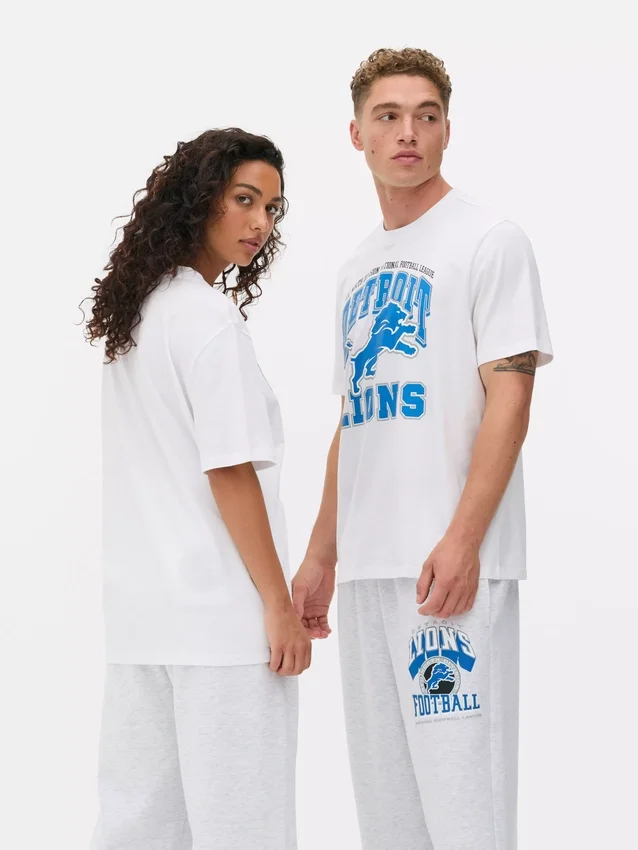 NFL Detroit Lions-skjorte med trykk