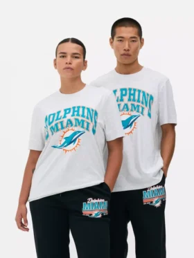 NFL Miami Dolphins-logo-T-skjorte