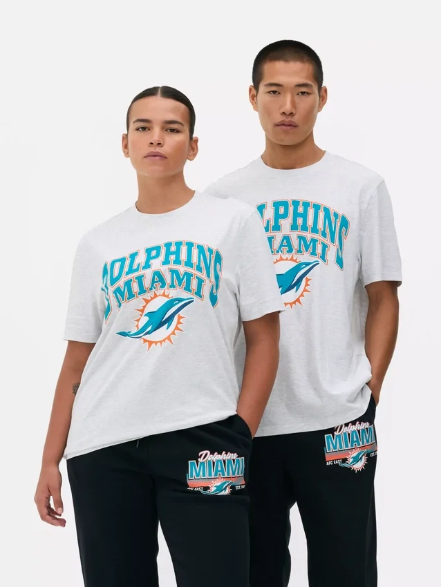 NFL Miami Dolphins-logo-T-skjorte