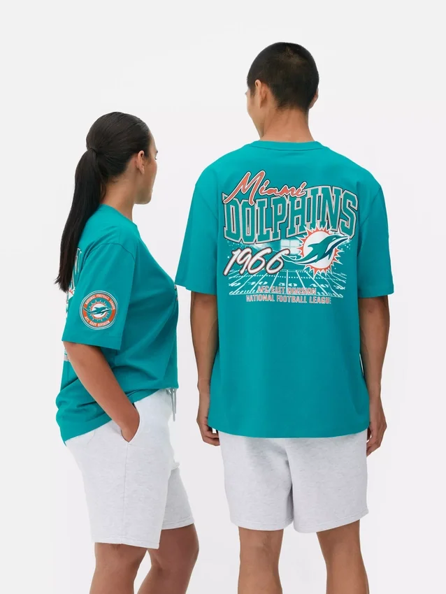 NFL Miami Dolphins-logo-T-skjorte