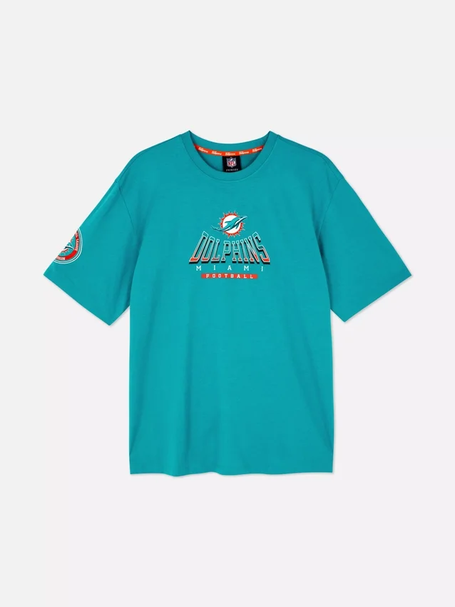 NFL Miami Dolphins-logo-T-skjorte