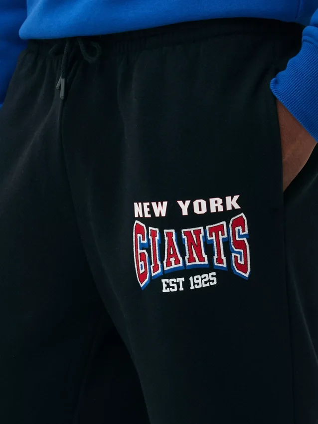 NFL New York Giants joggebukser med oppbrettede ben