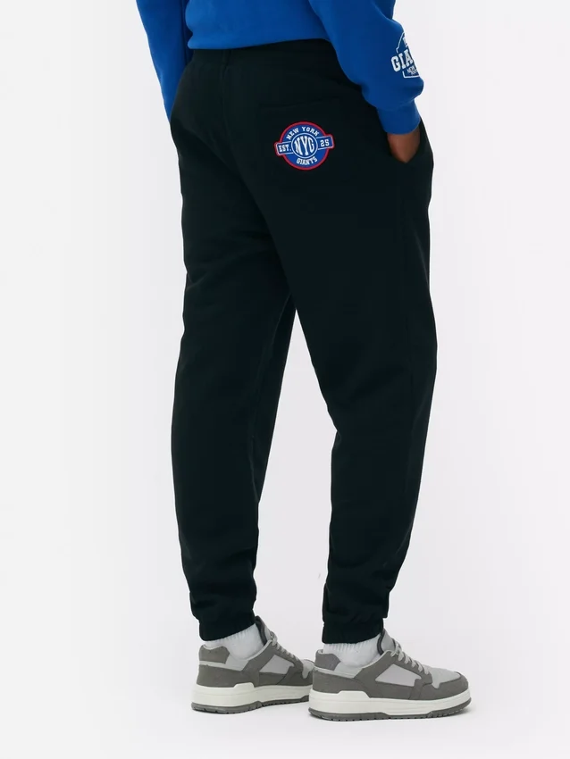 NFL New York Giants joggebukser med oppbrettede ben