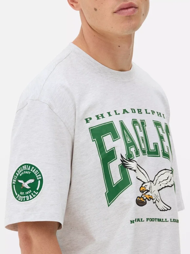 NFL Philadelphia Eagles-T-skjorte med trykk