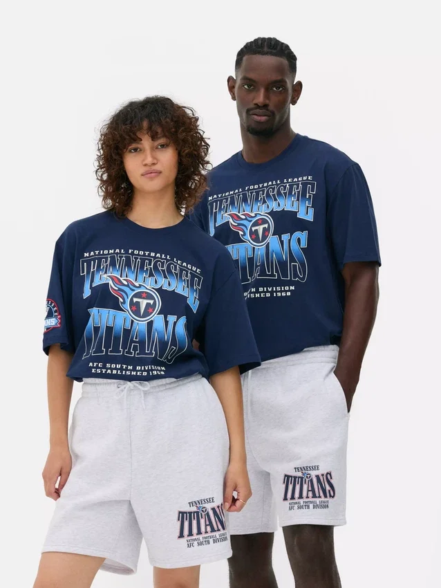 NFL Tennessee Titans-shorts med trykk