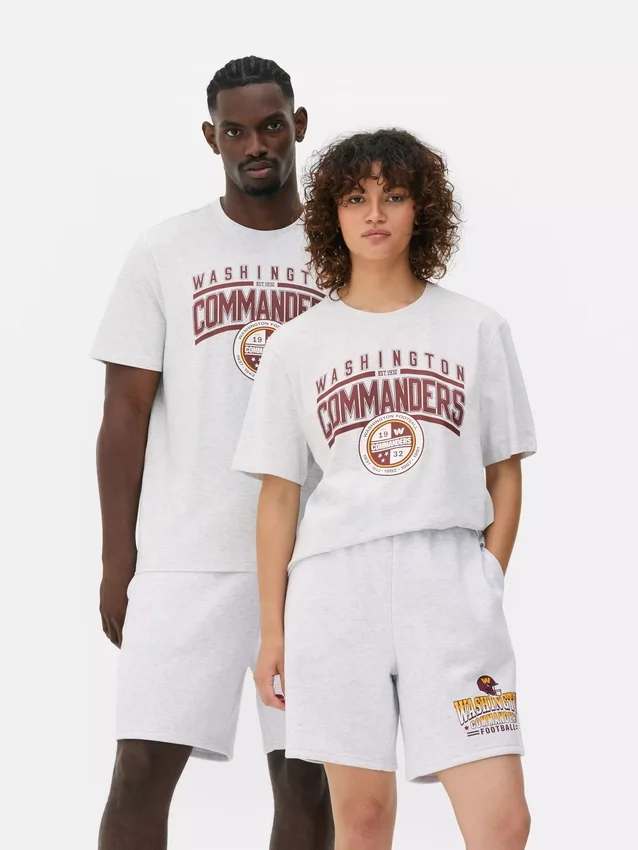 NFL Washington Commanders-logo-T-skjorte