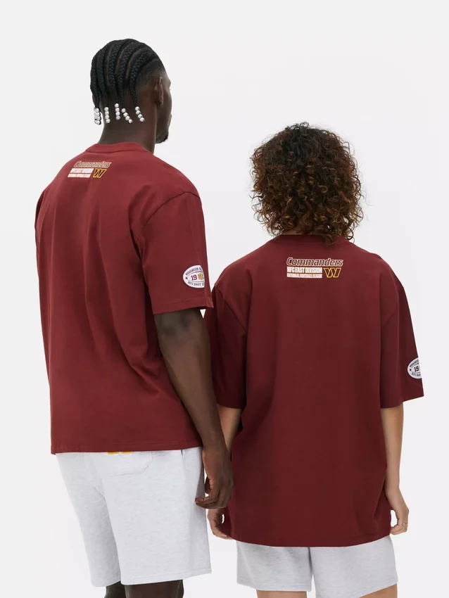 NFL Washington Commanders-logo-T-skjorte
