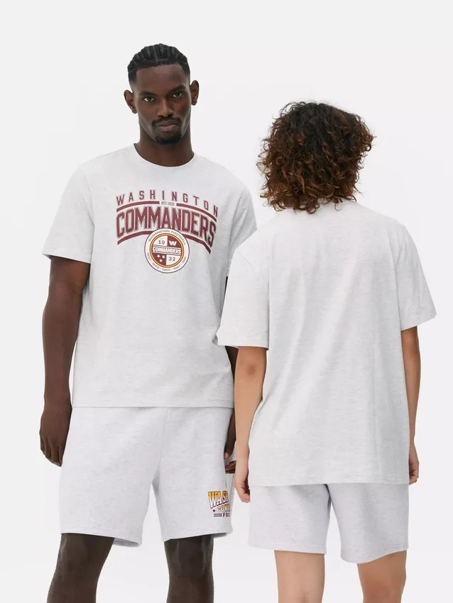 NFL Washington Commanders-logo-T-skjorte