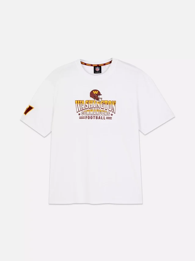 NFL Washington Commanders-logo-T-skjorte