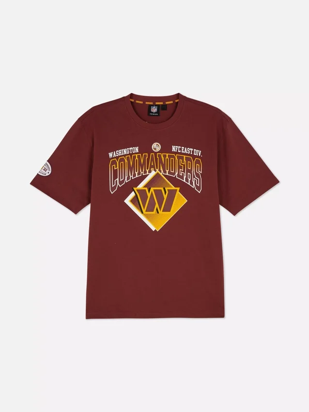 NFL Washington Commanders-logo-T-skjorte
