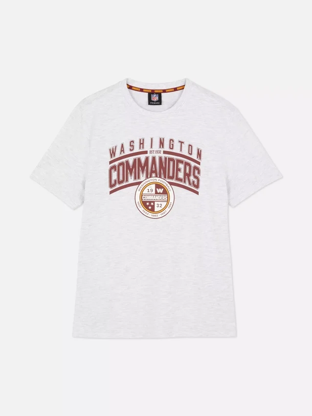 NFL Washington Commanders-logo-T-skjorte