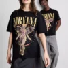 Nirvana-T-skjorte med englemotiv