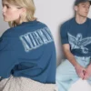 Nirvana-T-skjorte med englemotiv