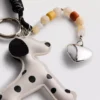 Nøkkelring med hundesmykke