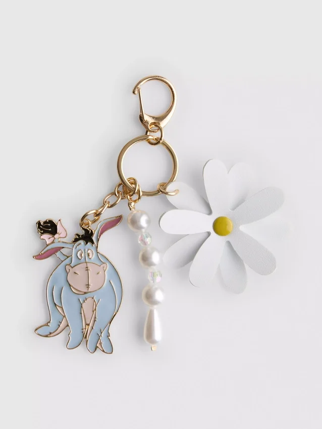 Nøkkelring med Winnie the Pooh og Eeyore