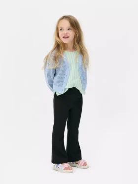 Ottomanske leggings med utvidet ben