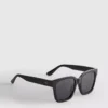 Overdimensjonerte solbriller i «cat eye»-stil