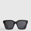 Overdimensjonerte solbriller i «cat eye»-stil