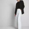 Oversized blazer med én rad knapper