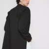 Oversized blazer med én rad knapper