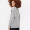 Oversized genser med grafisk trykk fra New York
