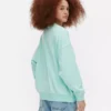 Oversized genser med «Miami»-skrift
