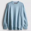 Oversized genser med nedlagte skuldre