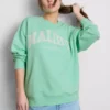 Oversized Malibu-genser med høyt bomullsinnhold