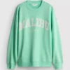 Oversized Malibu-genser med høyt bomullsinnhold