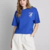 Oversized T-skjorte med Soleil-trykk