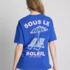 Oversized T-skjorte med Soleil-trykk