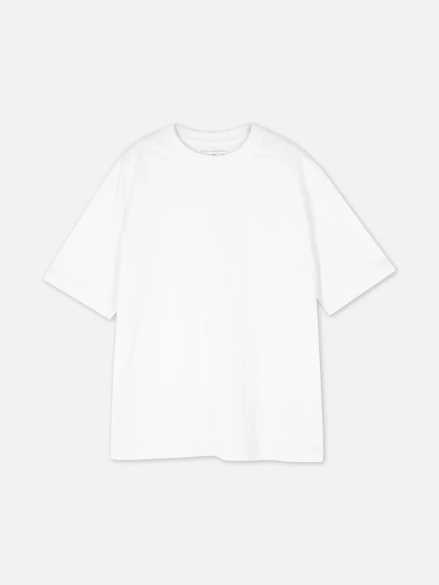 Oversized, uunnværlig jersey-T-skjorte