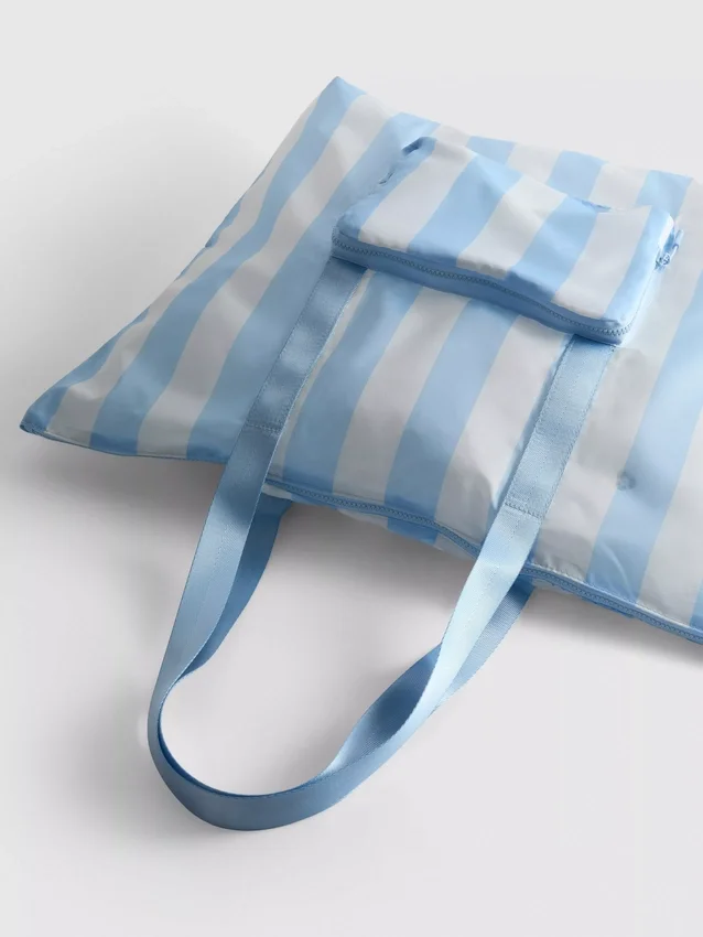 Pakke-og-gå-shoppingveske