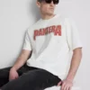 Pantera-T-skjorte med grafisk motiv
