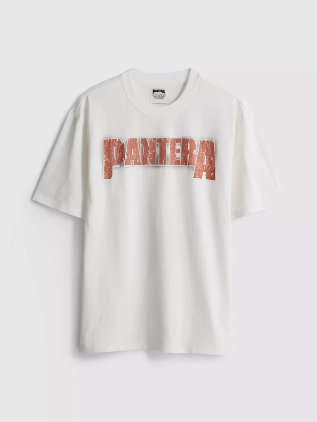 Pantera-T-skjorte med grafisk motiv