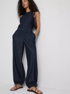 Paula Echevarría harembukser i bomullsrik denim