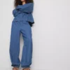 Paula Echevarría harembukser i bomullsrik denim