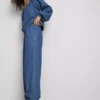Paula Echevarría harembukser i bomullsrik denim