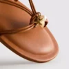 Paula Echevarría sandaler med stropper og pynt