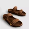 Paula Echevarría sandaler med to stropper og spenne