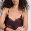 Paula Echevarría sateng-cami-top med blonderkant