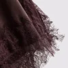 Paula Echevarría sateng-cami-top med blonderkant