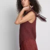 Paula Echevarría strikket asymmetrisk topp