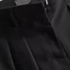 Plisserte bermudashorts