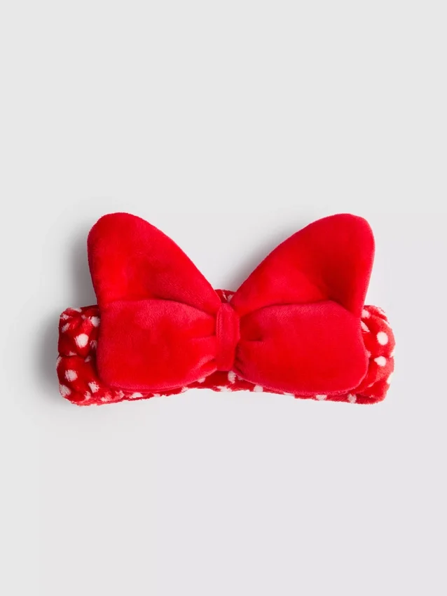 Plysj-hårbånd med sløyfe fra Disneys Minnie Mouse